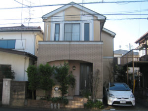 相模原市 T様邸 外壁塗装工事 施工前