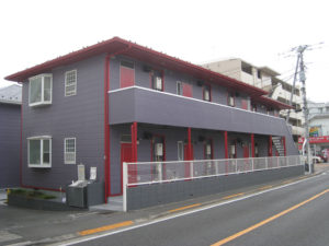 武蔵野市 A棟 外壁塗装工事 施工後