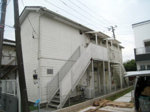 三鷹市 A棟 外壁塗装工事 施工前