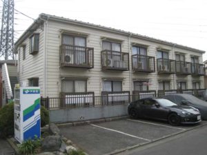 三鷹市 Hアパート 外壁塗装工事 施工前