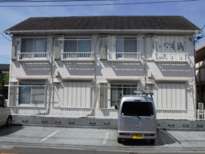 三鷹市 アパート 外壁塗装工事 施工前