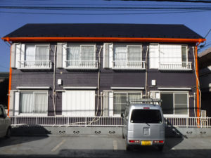三鷹市 アパート 外壁塗装工事 施工前