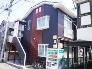 小金井市 アパート 外壁塗装工事 施工後