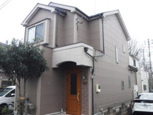 東村山市 I様邸 外壁塗装工事 施工前